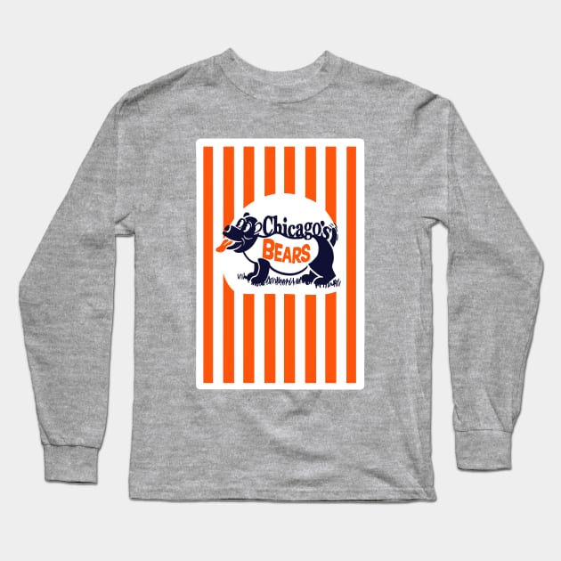 Chicago's Bears (Portillo's) Long Sleeve T-Shirt by ShayneCroke